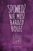 Okładka książki Spowiedź nie musi bardzo boleć