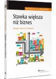 Okładka książki Stawka większa niż biznes