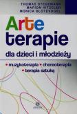 Arteterapie dla dzieci i młodzieży. Autor: T. Stegemann, M. Hitzeler, M. Blotevogel. Dobreksiazki.pl Okładka książki Arteterapie dla dzieci i młodzieży