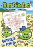 Okładka książki Bad Piggies. Świńskie pomysły. Kolorowanki
