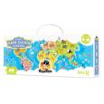 Okładka książki Czuczu. Puzzle Mapa świata - zwierzęta