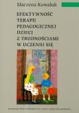 Okładka książki Efektywność terapii pedagogicznej dzieci z trudnościami w uczeniu się