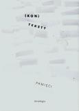 Okładka książki Konteksty pamięci Antologia