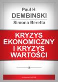 Okładka książki Kryzys ekonomiczny i kryzys wartości
