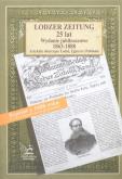 Okładka książki Lodzer Zeitung. 25 lat. Wydanie jubileuszowe