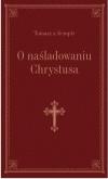 Okładka książki O naśladowaniu Chrystusa - bordo