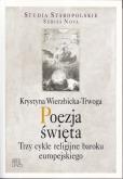 Okładka książki Poezja święta