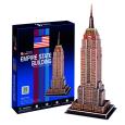 Puzzle 3D Empire State Building. Autor: 306-01054. Dobreksiazki.pl Okładka książki Puzzle 3D Empire State Building