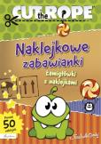 Okładka książki Cut The Rope Naklejkowe zabawianki Łamigłówki z naklejkami