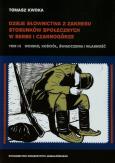 Okładka książki Dzieje słownictwa z zakresu stosunków społecznych w Serbii i Czarnogórze Tom 3