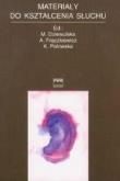 Okładka książki Materiały do kształcenia słuchu PWM