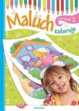 Okładka książki Maluch koloruje zeszyt 2