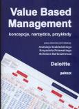 Okładka książki Value based management