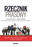 Okładka książki Rzecznik prasowy
