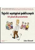 Okładka książki Tajniki wystąpień publicznych. 101 porad