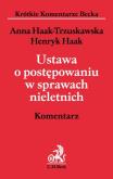 Okładka książki Ustawa o postępowaniu w sprawach nieletnich Komentarz