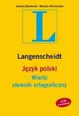 Okładka książki Wielki słownik ortograficzny ''L