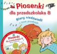 Okładka książki Piosenki dla przedszkolaka część 8 CD