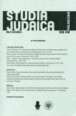 Opakowanie Studia Judaica Nr 2 (34)2014