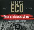 Okładka książki Temat na pierwszą stronę - Audiobook