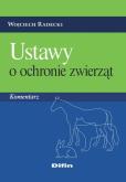 Okładka książki Ustawy o ochronie zwierząt