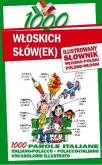Okładka książki 1000 włoskich słów(ek). Ilustrowany słownik