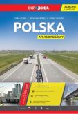 Okładka książki Polska. Atlas drogowy w skali 1:500 000. Europilot