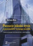 Okładka książki Poczucie jakości życia u pracowników wyższego szczebla