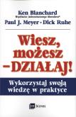 Okładka książki Wiesz, możesz - działaj!