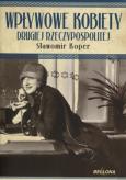 Okładka książki Wpływowe kobiety Drugiej Rzeczypospolitej