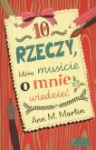 Okładka książki 10 rzeczy które musicie o mnie wiedzieć