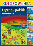 Okładka książki Kolorowanka - Legendy polskie. Toruńskie