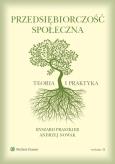 Okładka książki Przedsiębiorczość społeczna