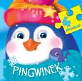 Pingwinek. 4 układanki. Autor: Wiśniewska Anna. Dobreksiazki.pl Okładka książki Pingwinek. 4 układanki