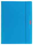 Okładka książki Teczka A4 z gumką niebieska