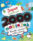 Okładka książki 2000 naklejek. Super zwierzęta