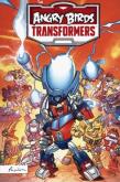 Okładka książki Angry Birds Komiks Transformers
