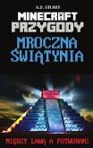 Okładka książki Minecraft przygody. Mroczna świątynia. Między lawą a potwora