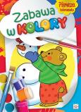Okładka książki Zabawa w kolory. Malowanka przedszkolaka