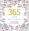 Okładka książki 365 dni bez stresu. Kolorowanki dla dorosłych