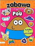 Okładka książki POU. Zabawa z przyjaciółmi. Książka z naklejkami