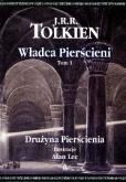 Okładka książki Władca Pierścieni T1 Drużyna Pierścienia w.2012 - ostatni egzemplarz podniszczona okładka