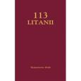 Okładka książki 113 Litanii bordo
