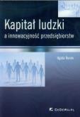Okładka książki Kapitał ludzki a innowacyjność przedsiębiorstw