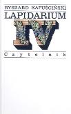 Okładka książki Lapidarium IV