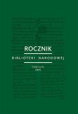 Opakowanie Rocznik Biblioteki Narodowej