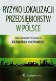 Okładka książki Ryzyko lokalizacji przedsiębiorstw w Polsce