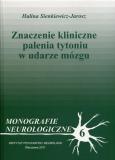 Okładka książki Znaczenie kliniczne palenia tytoniu w udarze mózgu