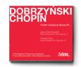 Dobrzyński Chopin Koncerty Fortepianowe. Autor: Rzeszów Philharmonic Orchestra, Jerzy Sterczewski, Adam Natanek. Dobreksiazki.pl Okładka książki Dobrzyński Chopin Koncerty Fortepianowe