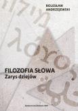 Okładka książki Filozofia słowa